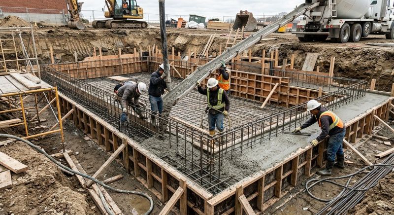 Basement Concrete Installation in Fremont, CA