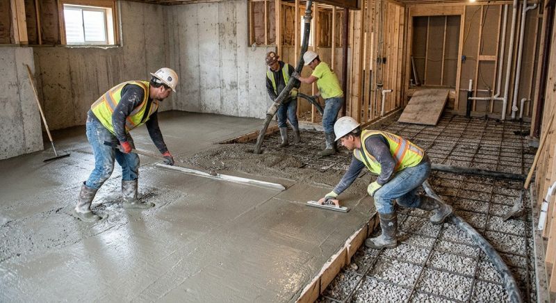 Basement Concrete Pouring in San Jose, CA