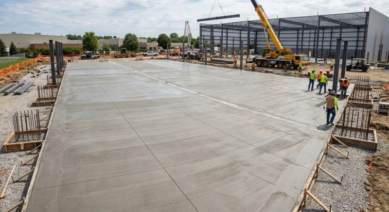 Commercial Slab Installation in Fremont, CA