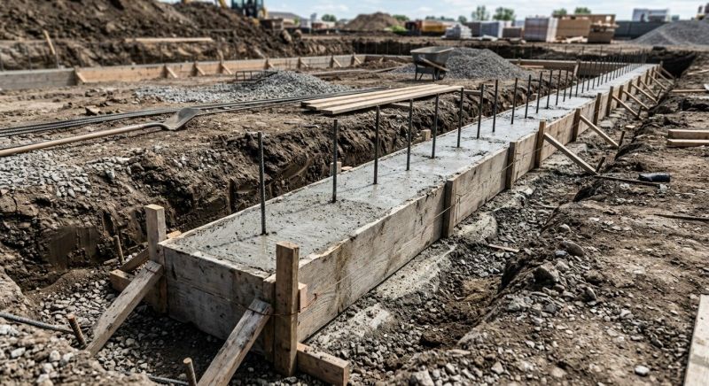 Concrete Foundation Installation in Menlo Park, CA