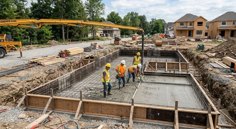 Concrete Foundation Installation in Morgan Hill, CA