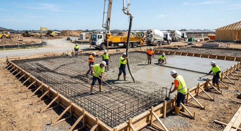 Foundation Slab Construction in San Jose, CA
