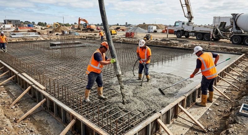 Foundation Wall Pouring in Los Altos, CA