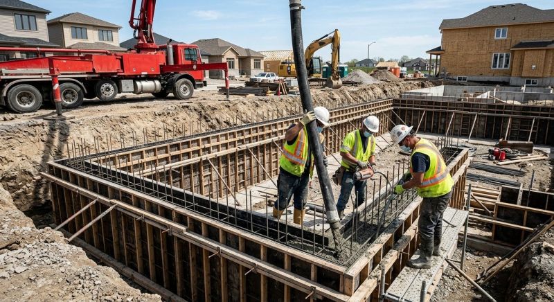 Foundation Wall Pouring in Santa Clara County, CA